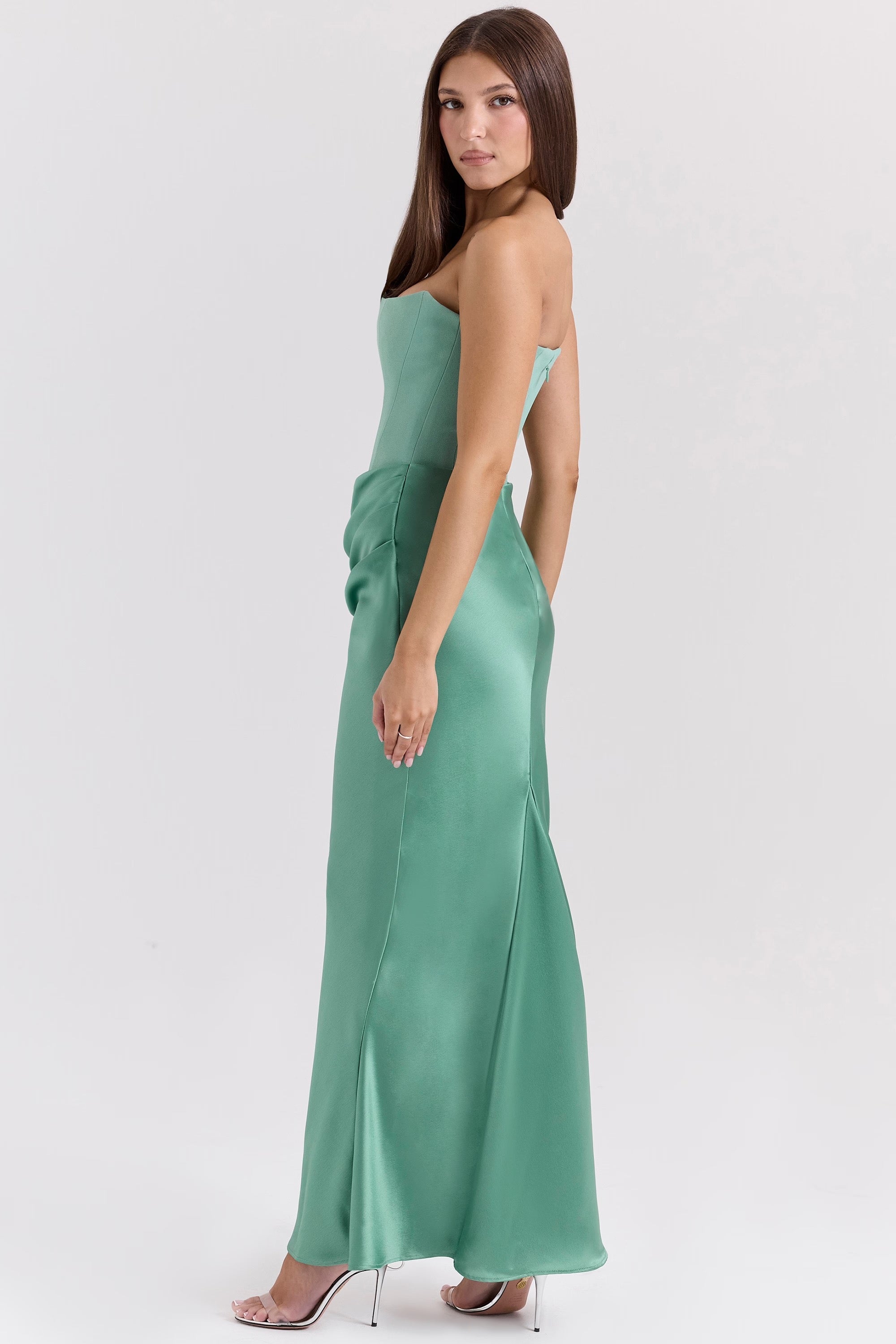 Elegant Corset Maxi Dress