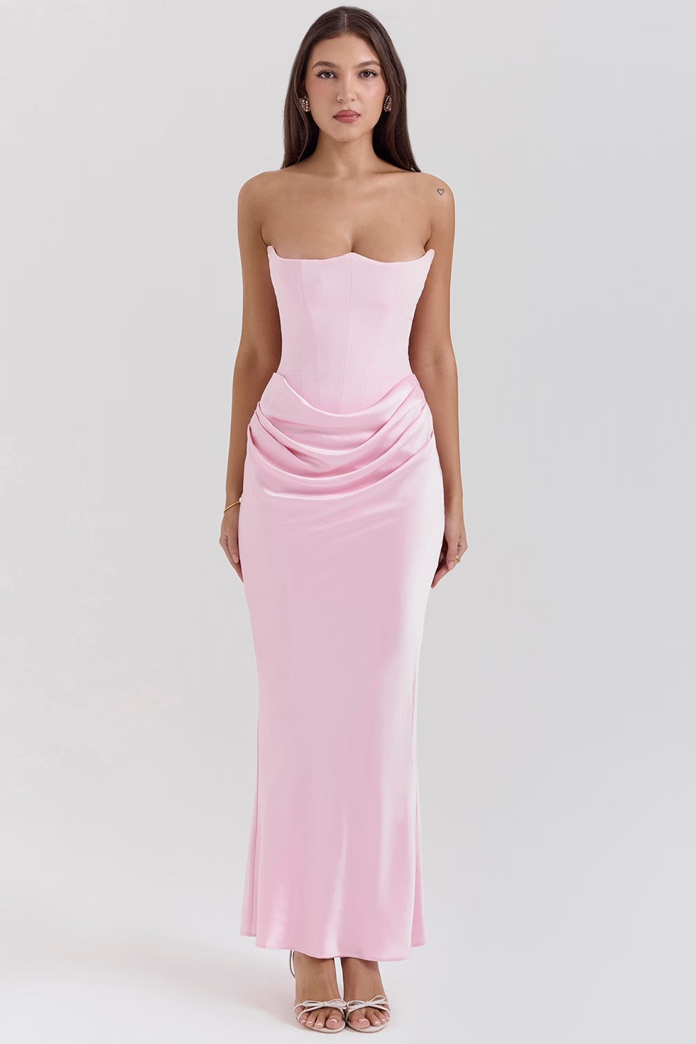 Elegant Corset Maxi Dress