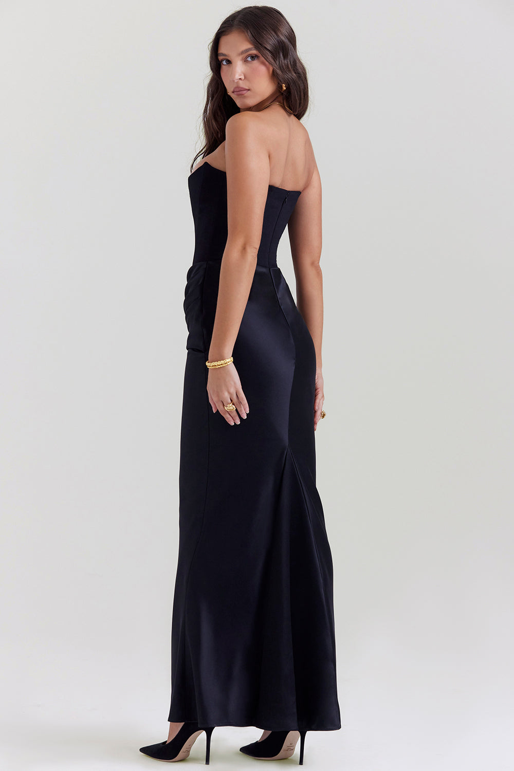 Elegant Corset Maxi Dress